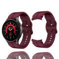 Original Silicone Strap for Samsung Watch 4 5 40mm 44mm Watch 5 Pro 45mm Sport Bracelet smartwatch Band for Galaxy Watch 4 Classic 42mm 46mm. 
