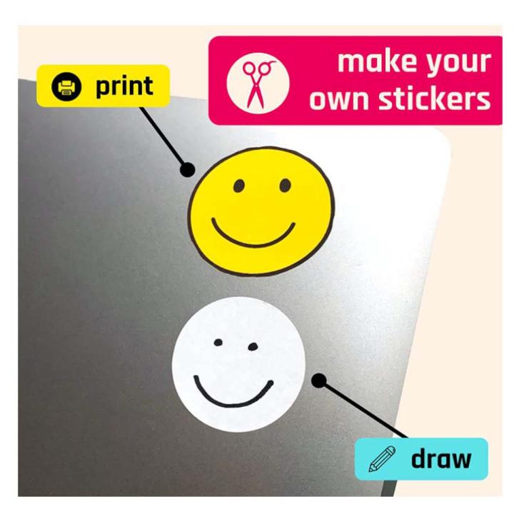 Address Labels White Sticker Self Adhesive Mailing Labels for Postage Inkjet Laser Printers Printable A4 20 Sticky Sheet Labels