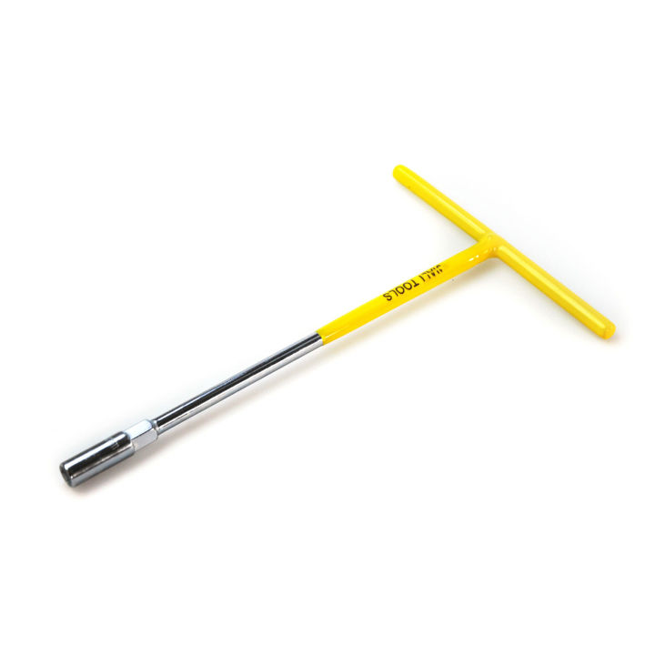 Hex Socket Hole Rubber Coated T Bar Wrench Spanner - 8 mm
