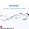 Ultra Clear Slim for Samsung Galaxy A51 Airbag Anti-Slip Grip Soft Back Cover Case with Best Camera Protection & Anti-Dust Plugs. 