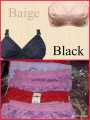 PACK OF 04 / 02 COTTON STUFF BRAZZERS AND 02 UNDERWEAR FOR LADIES. 