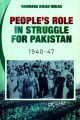 PEOPLE'S ROLE IN STRUGGLE FOR PAKISTAN 1940-47. 