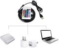 LED Strip Lights, 2Meters  Dimmable LED Light Strips Multi Color Changing with Remote Control TV Backgrounds Light 5V USB Backlight Kit for Kitchen Bedroom Waterproof 90 LED Light Strip (2 meters, RGB). 