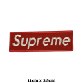 SUPREME Iron on Sew on Badge Patch Embroidered Logo Box Applique For Clothes. 