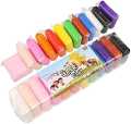 12pc Ultra-Light Creative Art and Craft Air Dry Super Clay with Carving Molding Tools Kit for Girls and Boys. 