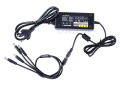 1 Female to 4 Male Splitter DC Cable 4 way power supply Plug Extension connector cord for CCTV Camera 12V 5.5mm 2.1mm. 