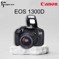 Canon EOS 1300D with Kit Lens. 