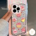 Cute Case Compatible for Oppo A3X A18 A58 A17 A7 A15 A57 A38 A5 A74 A12 A54 A16s A78 A3s A76 A5s A9 A16 A77 A17K A31 A96F A53 A3 A92 A33 Transparent Cover. 