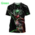 Masked Rider Henshin T Shirt For Men 3D Kamen Rider Den-O Printed T-shirt Kids Tee Shirts Harajuku Fashion Y2k Womens Clothing. 