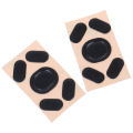 Mouse Feet Skates Pads For Logitech G102/G203 Wireless Mouse Anti Skid Sticker Replacement Connector 1/2/3set 0.6mm Thicknes. 