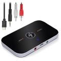 WIRELESS B6 2 In 1 AUDIO Transmitter & Receiver / Easy To Setup - Battery Life 8 Hours / Bluetooth 5.0 | Compatible For Android & IOS. 