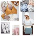 CGGJNUOH Soft Waffle Weave Cotton Fabric Pure Color By Half Yard DIY Quilting Cloth Sewing For Baby Sleepwear And Bathrobes Skin Friendly. 