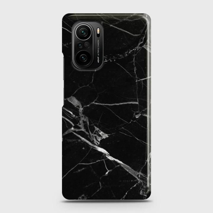 Xiaomi Poco F3 Cover - SkinLee HQ Hard Case - Black Marble Classic - SKINLEE-299-1-986-711