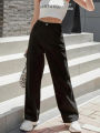 Black Wide Leg Women Jeans High Waist Baggy Style Pants EXPORT QUALITY | Factory Outlet. 