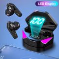 Timack® X15 Air Buds TWS Earbuds - Airdots Gaming Earphone Bluetooth Wireless Gaming EarBuds Earphone Bluetooth V5.0 Superb Deep Bass Game/Music Mode Sparkle Breathing lights Bluetooth Earphones. 