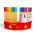 Fineliner STABILO point 88 Storage box "ColorParade" with 20 colors. 