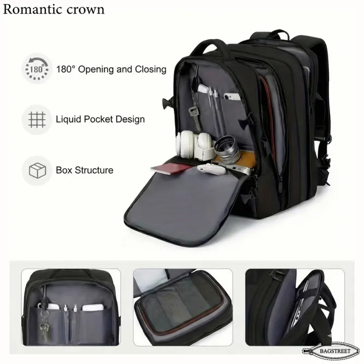 Romantic%20Crown%20Laptop%20Bag%20for%20Men%20&%20Women%20%E2%80%93%20All-Season%20Water-Resistant%20Polyester%20Expandable%20Anti-Theft%20Travel%20Backpack%20%E2%80%93%2017.3%20Inch%2045L%20-%20Image%206