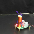 DIY Kit Mini Tesla Coil Plasma Speaker Set Electronic Field Music Project Part. 