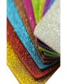 Foamic Glitter Sheets A4 Size Multi colour Pack of 10 - AGS. 