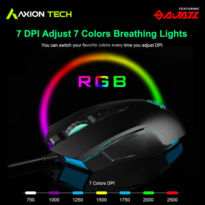 Ajazz%20Gaming%20Mouse%20-%20RGB%20Gaming%20Mouse%20-%20Professional%20RGB%20Gaming%20Mouse%20-%20Mouse%20with%20Programmable%207%20Buttons%20-%20Plain%20RGB%20Gaming%20Mouse%20Compatible%20with%20Windows/Mac/Linux%20-%20DPI%201000Hz%20-%20AJ52%20Gaming%20Mouse%20-%20Image%202