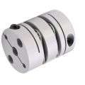 Motor Shaft Double Coupling 40mm Hub Disc Double Diaphragm Shaft Coupler. 