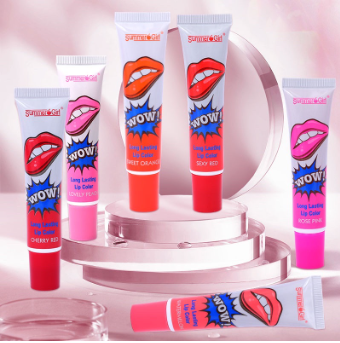 Long Lasting And Waterproof Peel Off Wow Lipsticks - 1Pcs