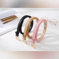 3 Pieces Women's PU Leather Belts Skinny Casual Jean Belt with Metal Buckle Formal Dress Belt For Girls. 