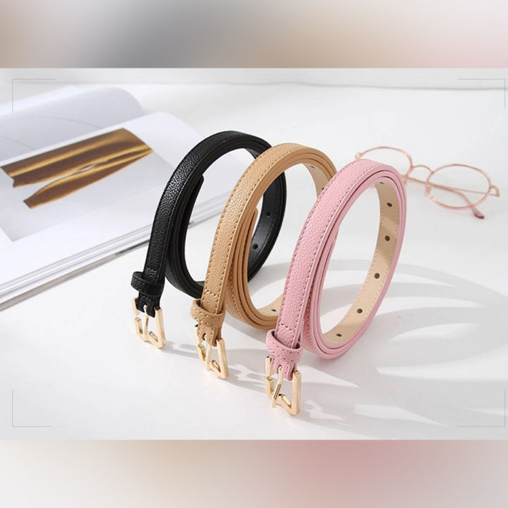 3%20Pieces%20Women's%20PU%20Leather%20Belts%20Skinny%20Casual%20Jean%20Belt%20with%20Metal%20Buckle%20Formal%20Dress%20Belt%20For%20Girls%20-%20Image%202