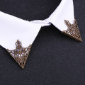 1 Pair Shirt Collar Pin,Stylish Collar Pin for Men's Shirts,V-Shape Brooches for men. 