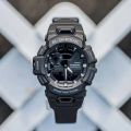 Casio G Shock Black Resin Analog/Digital Black Dial Bluetooth Multi-Function Black Resin Band Watch-GBA-900-1ADR. 