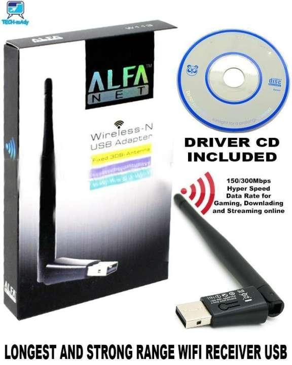 WIFI ANTENNA 150/300/600 Mbps Wireless USB Adapter WIFI ANTENNA 600 Mbps Wireless USB Adapter (Black)