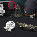 The Last Of Us Part 2 Ellie Backpack Pins Brooch Shield Wings Tlou Rocket Spaceship Badge Brooches For Fans Game Jewelry Gift. 