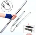 Stainless Steel Nun chaku Martial Arts Training Steel Handel Karate Stick Nunchaku Ninja Nun chuck Imported Product. 