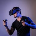 Shinecon G06A New 3D Virtual Reality Gaming Glasses Headset for 4.5-7.0 Inch Smartphones VR Full-Screen Helmet with Adjustable Googles - high resolution lenses -ST. 