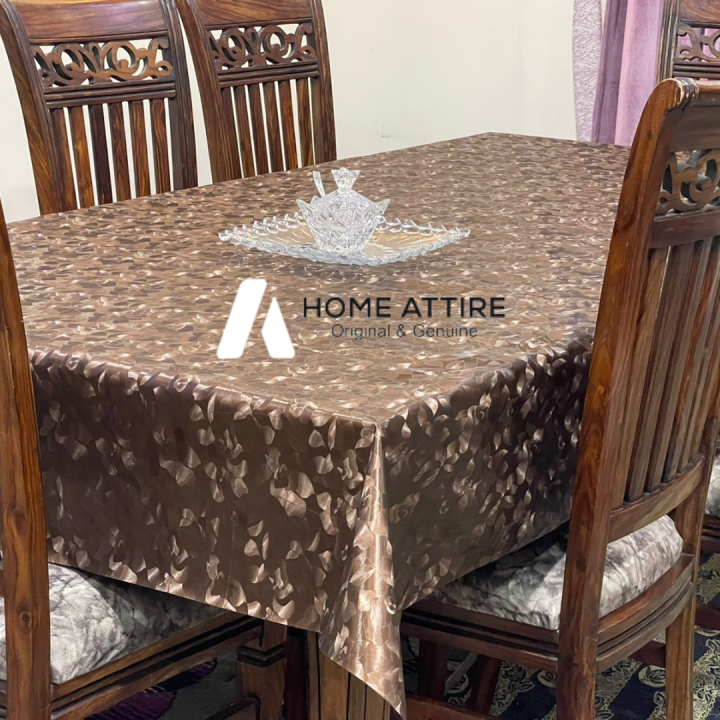 4 Seater 6 Seater and 8 Seater Fancy Dining Table Cover Sheet Plastic Premium Quality