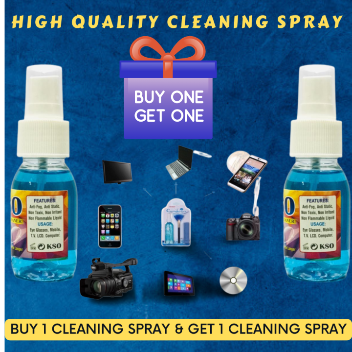 Buy%201%20Get%201%20Free%20Best%20Screen%20Cleaner%20Spray%20for%20Mobile,%20Pack%20of%202%20Laptop,%20LCD,%20LED%20Screens%20-%20High%20Quality%20Cleaning%20Spray%20For%20all%20Glass%20and%20Screens%20-%20Free%20Micro%20Fibre%20Cleaning%20Cloth%20-%20Image%202