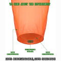1 Pc Chinese Sky Lanterns to Release in Sky Memorial Sky Lantern with Fire Resistant Paper Floating Wishing Biodegradable Lanterns For Memorial, Birthday, Wedding, Anniversary, Celebrations and more occasion Available in Multicolors. 