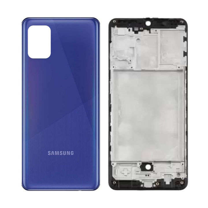 Samsung Galaxy A31 Rear Complete Body Casing Housing Replacement For Samsung A31 - Blue