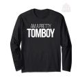 ACE- Pretty TomBoy Full Sleeve Cotton Printed T-Shirt For Women. 