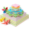 100 X 10 Colors Origami Paper Double Sided Colorful Folding DIY Paper Arts Craft. 