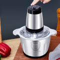 Electric Meat Grinder chopper Stainless steel sharpe blades 4 pcs 1000 Watts copper motor 3L Multi-Function Food Processor - Meat Mincer Grinder Blender Chopper Mixer by joyclick- Herbs, Onions, Garlics, Spices, by joyclick. 