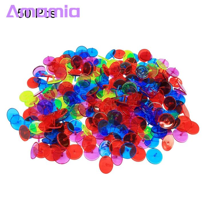 Reusable Golf Ball Marker Vibrant Golf Ball Markers Enhance Game with High Visibility Colorful Plastic Markers Perfect Golf Accessories for Men Women Great Gift for Golfers Golf Ball Markers Kit