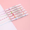 6 psc Multi-colored Drawing Curve Pen Funny Pattern Outline Marker Pen Hand Copy Account Curve Pen Quick Dry Mark Notes Painting Highlighter DIY Card Marker Pens Quick Dry Mark Notes Painting Highlighter. 