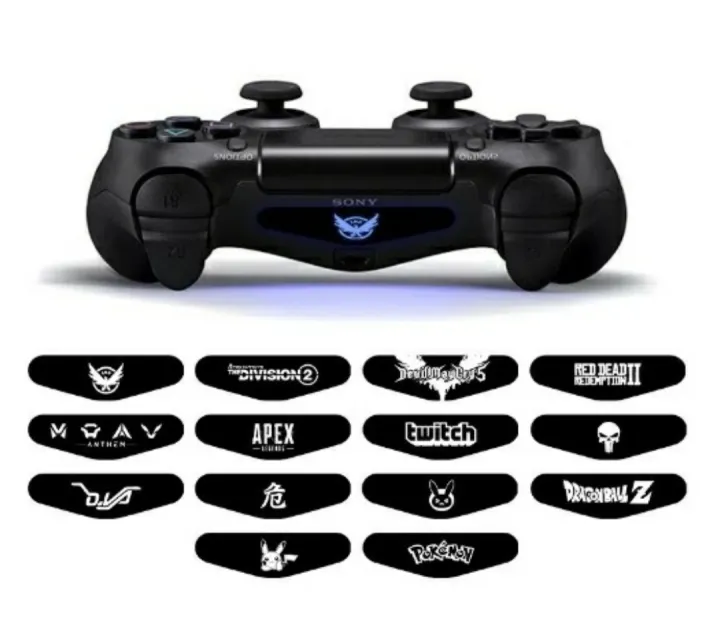 Led%20Light%20Bar%20Decal%20Sticker%20For%20Playstation%204%20For%20Ps4%20Controller%20Dual%20Shock%20-%20Image%202