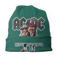 Heavy Metal Rock AC DC Bonnet Femme Cool Knitting Hat For Men Women Winter Warm Beanies Caps. 