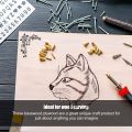 8 Pack Wood Wallpaper Sheet, (12 X 12 Inch),(30.5 X 30.5 cm) Square Hardwood Veneer Boards for Wood Craft DIY Furniture Repair & Project. 