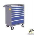 Licota - Tool trolley 7 shelves, blue-gray - AWX-2603BS. 
