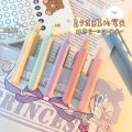 6 PCS Kawaii Retractable Pen Set Gel Pens Cartoon Cute 0.5 mm School&Office Supplies Kawaii Stationery Ballpoint Pen. 