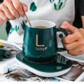 Portable Cup Warmer Set Heat Heating Cup Pad Ceramics Mug Thermostatic Coaster 55℃ Mug Mat Office Tea Coffee Milk. 