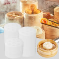 200Pcs/Set Round Dumplings Mat Steamer Paper Non Stick Pads Baking Pastry Dim Sum Paper Under Steam Mat Kitchen Cooking Tools. 